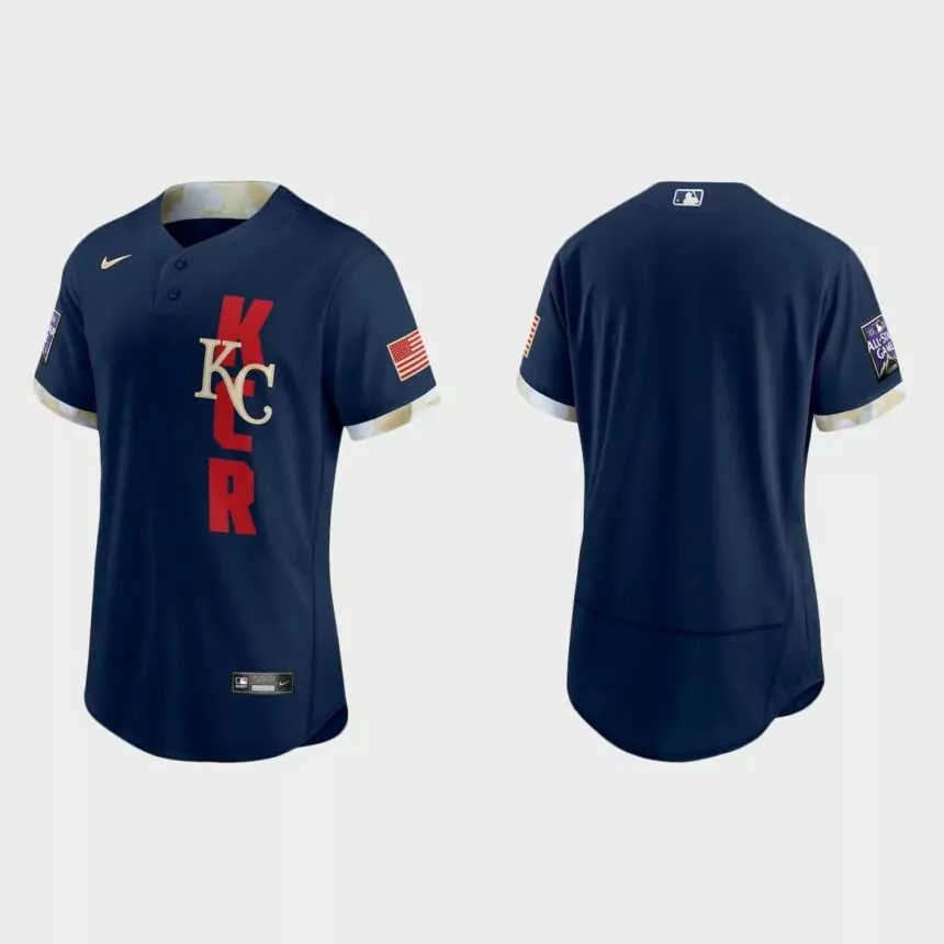 Kansas City Royals 2021 MLB All-Star Game Authentic Jersey – Navy