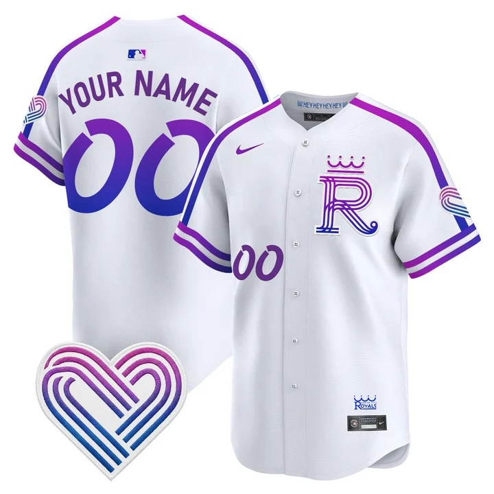 Kansas City Royals 2026 City Connect Vapor Premier Limited Custom Jersey