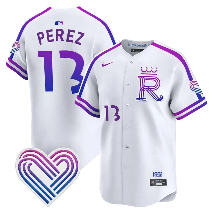 Kansas City Royals 2026 City Connect Vapor Premier Limited Jersey #13 SALVADOR PEREZ