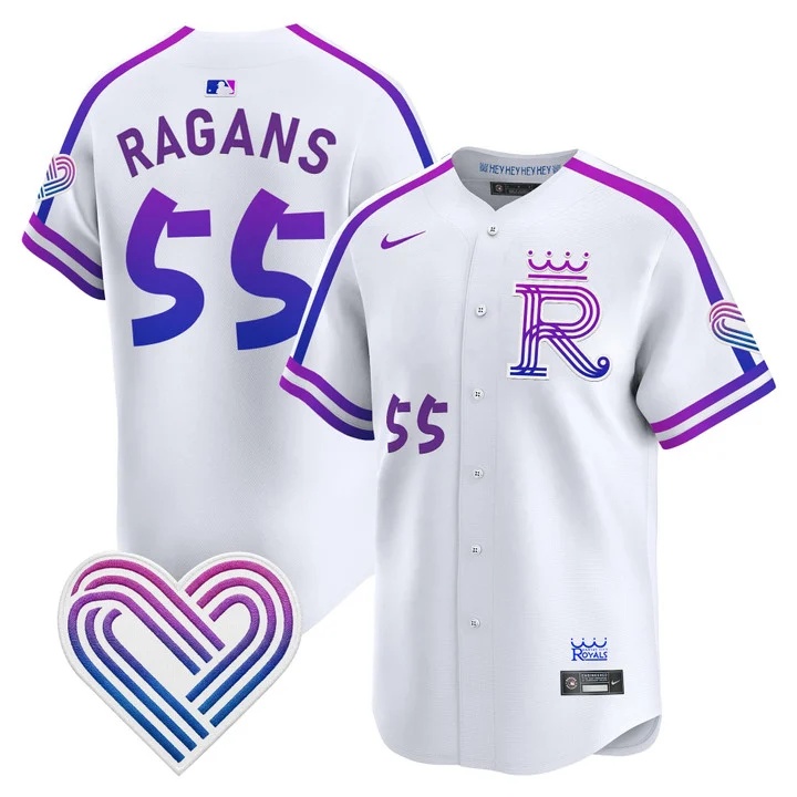 Kansas City Royals 2026 City Connect Vapor Premier Limited Jersey#55 COLE RAGANS