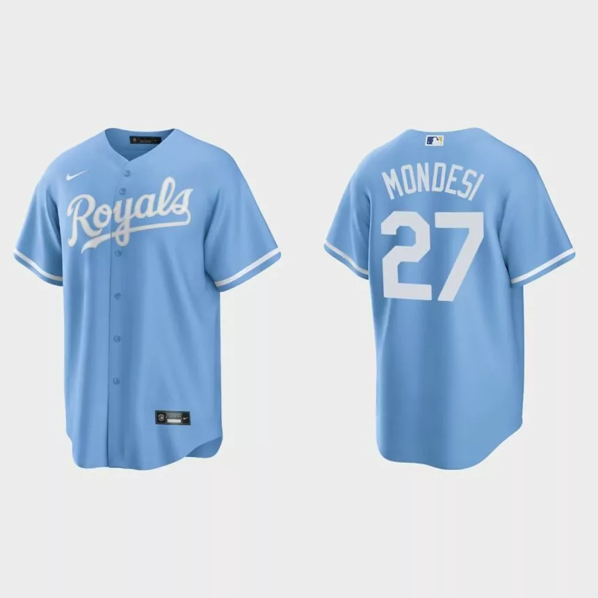 Kansas City Royals Adalberto Mondesi Replica Alternate Jersey – Blue