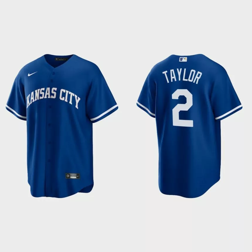 Kansas City Royals Michael A. Taylor Replica Alternate Jersey – Royal