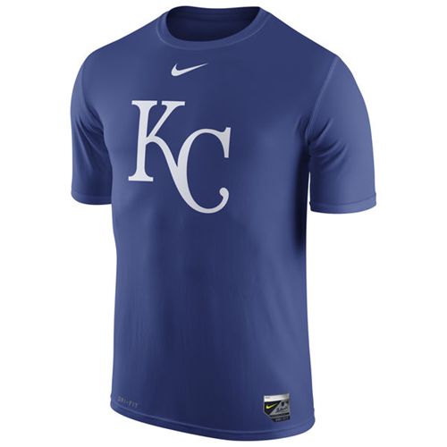 Kansas City Royals Nike Authentic Collection Legend Logo 1.5 Performance T-Shirt Royal