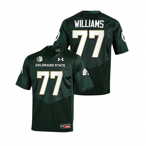 Keith Williams Colorado State Rams Green 2022 College Football Jersey