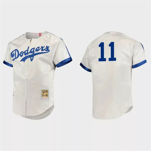 Kevin Pillar Brooklyn Dodgers Cooperstown Authentic Jersey – Gray.jpg