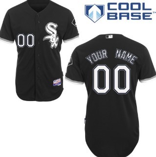 Kids Chicago White Sox Customized Black Jersey