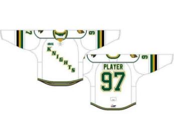 Knight White Hockey Jersey