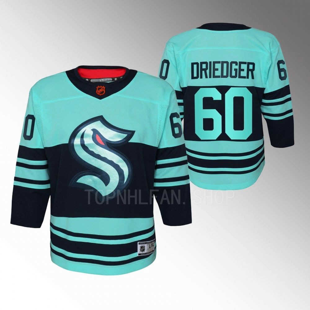 Kraken Chris Driedger 2022 Special Edition 2.0 Jersey Youth Replica
