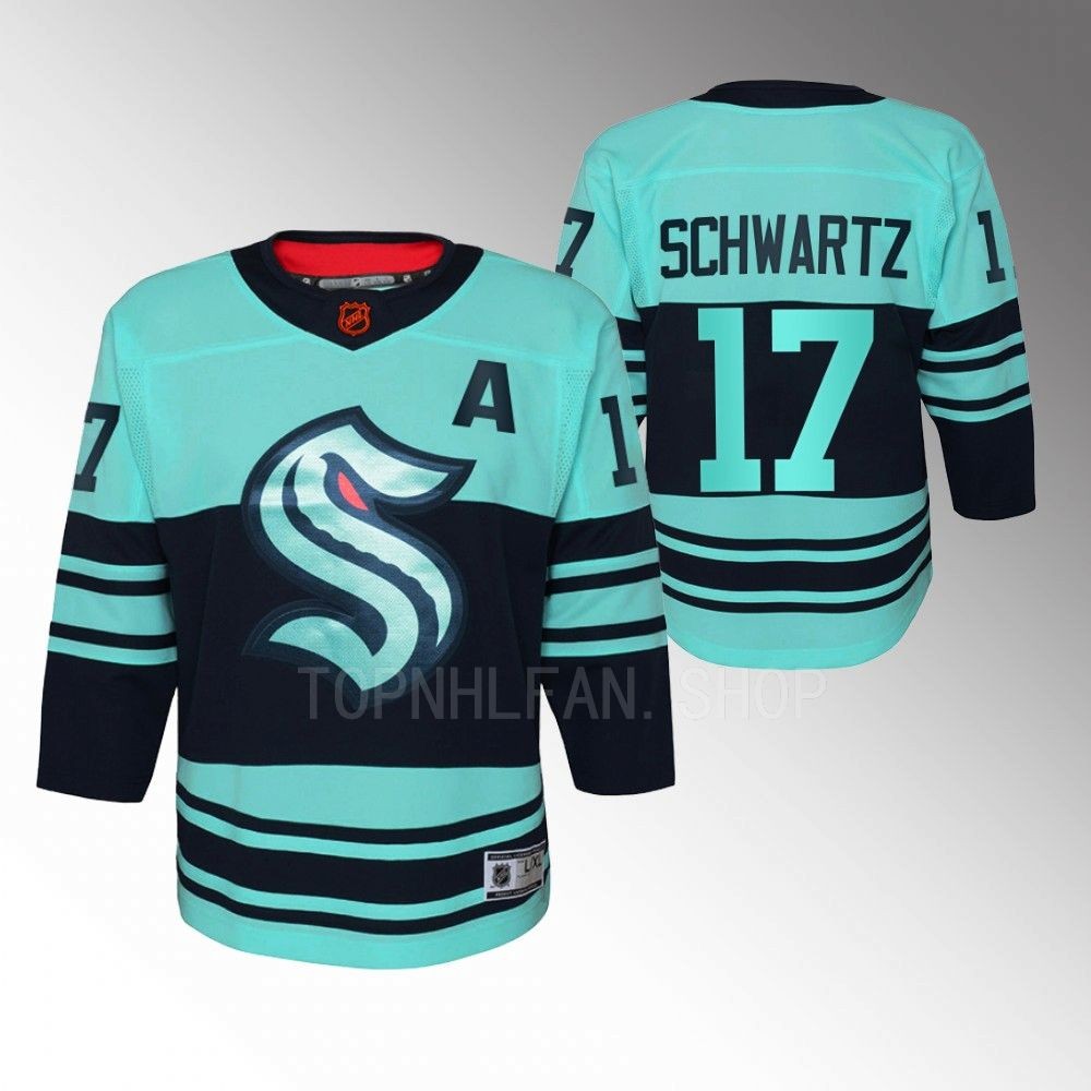 Kraken Jaden Schwartz 2022 Special Edition 2.0 Jersey Youth Replica