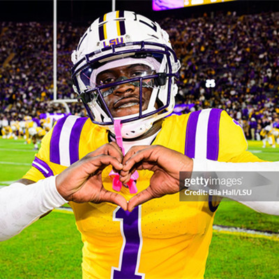 LSU Tigers #1 Aaron Anderson Gold F.U.S.E Limited College Football Game Jersey 