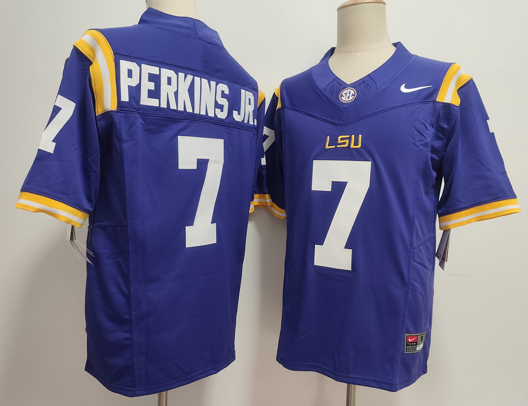 LSU老虎 purple #7 Harold Perkins Jr.