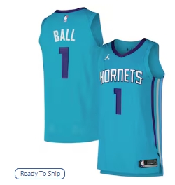 LaMelo Ball Charlotte Hornets Jordan Brand Authentic Player Jersey - Icon Edition - Teal
