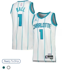 LaMelo Ball Charlotte Hornets Jordan Brand Unisex Swingman Jersey - Association Edition - White