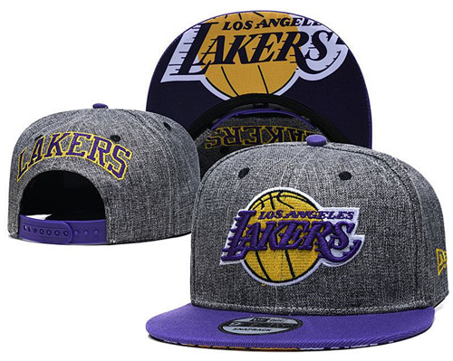 Lakers Snapback Hat--TX