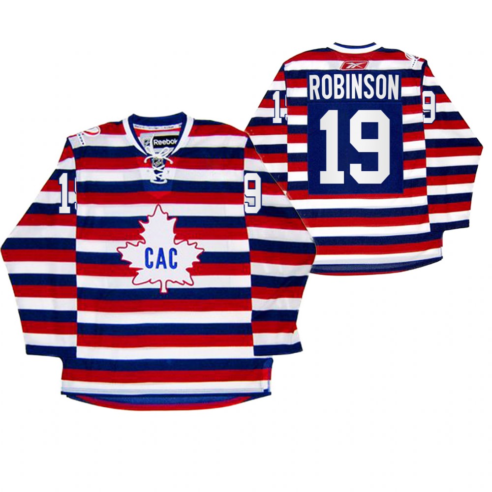 Larry Robinson Montreal Canadiens 100th Anniversary Celebration Red Retro Jersey