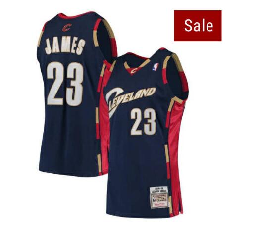 LeBron James Cleveland Cavaliers 200809 Hardwood Navy