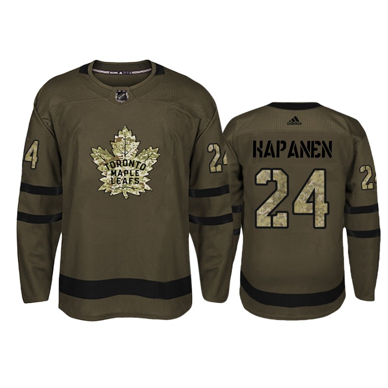 Leafs Kasperi Kapanen Camo Military Jersey