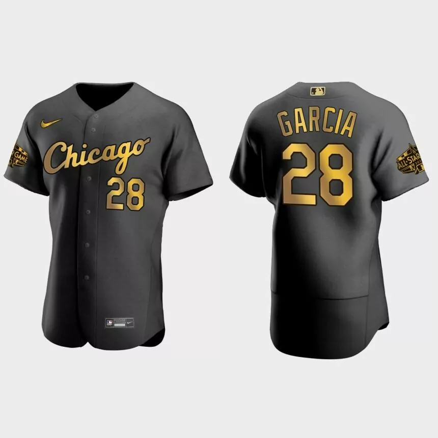Leury Garcia Chicago White Sox 2022 MLB All-Star Game Authentic Jersey – Black