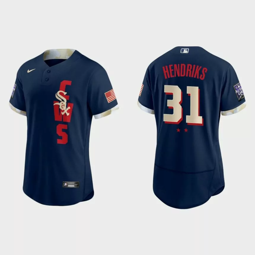 Liam Hendriks Chicago White Sox 2021 MLB All-Star Game Authentic Jersey – Navy