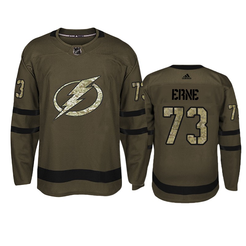 Lightning Adam Erne Camo Military Jersey