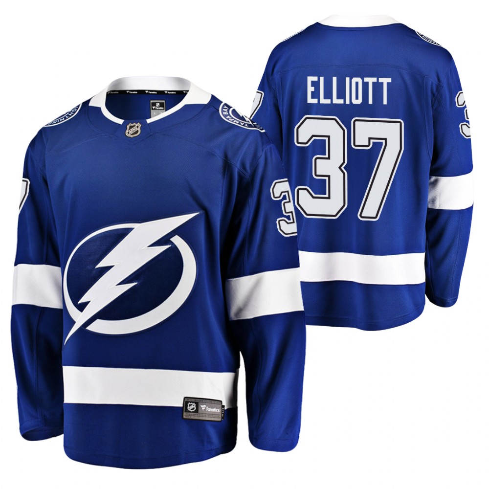 Lightning Brian Elliott Jersey Home Blue Player Men