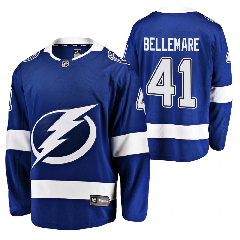 Lightning Pierre-Edouard Bellemare Jersey Home Blue Player Men
