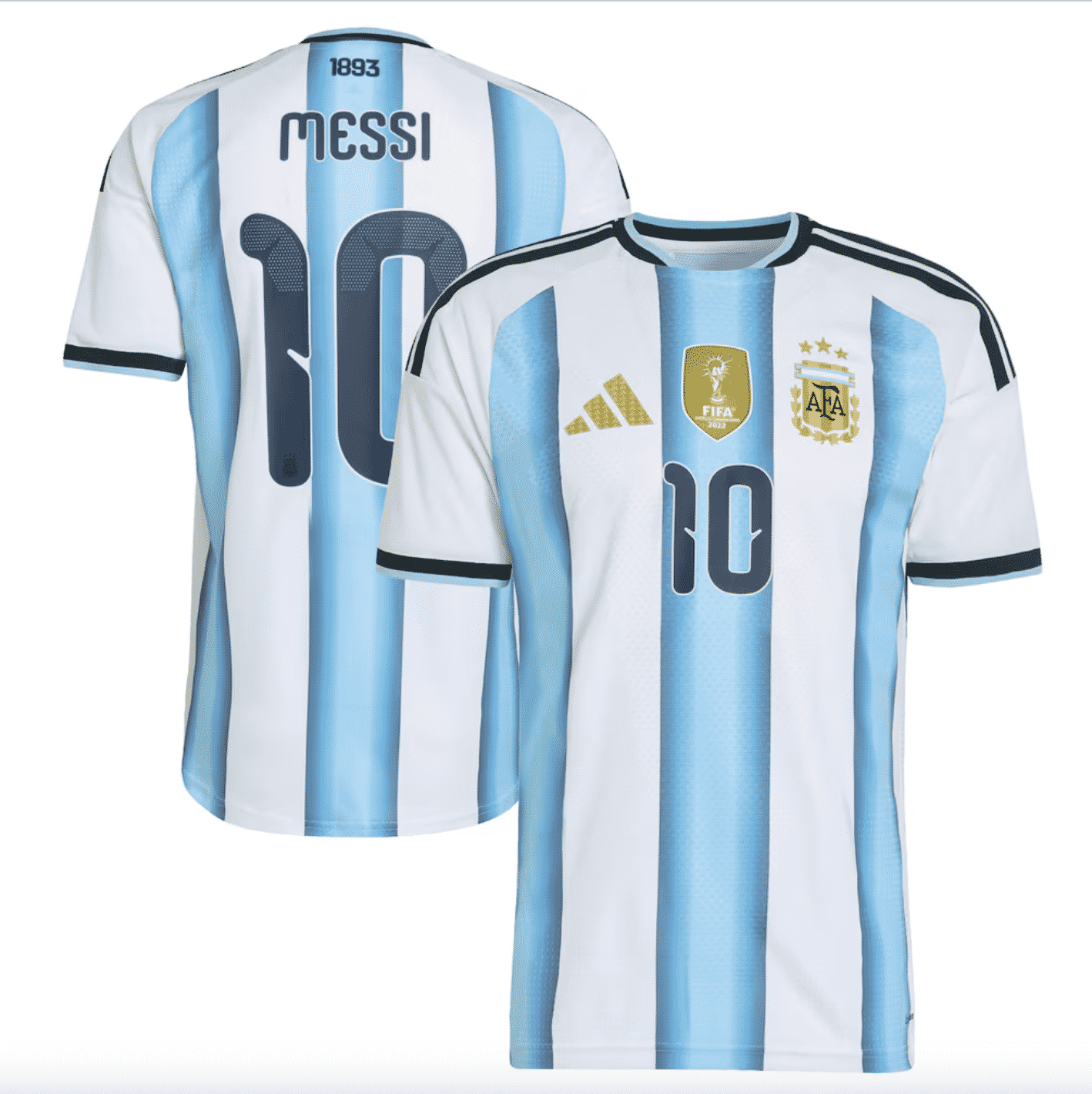 Lionel Messi Argentina National Team adidas FIFA x World Cup 2026 Home On Field Authentic Jersey