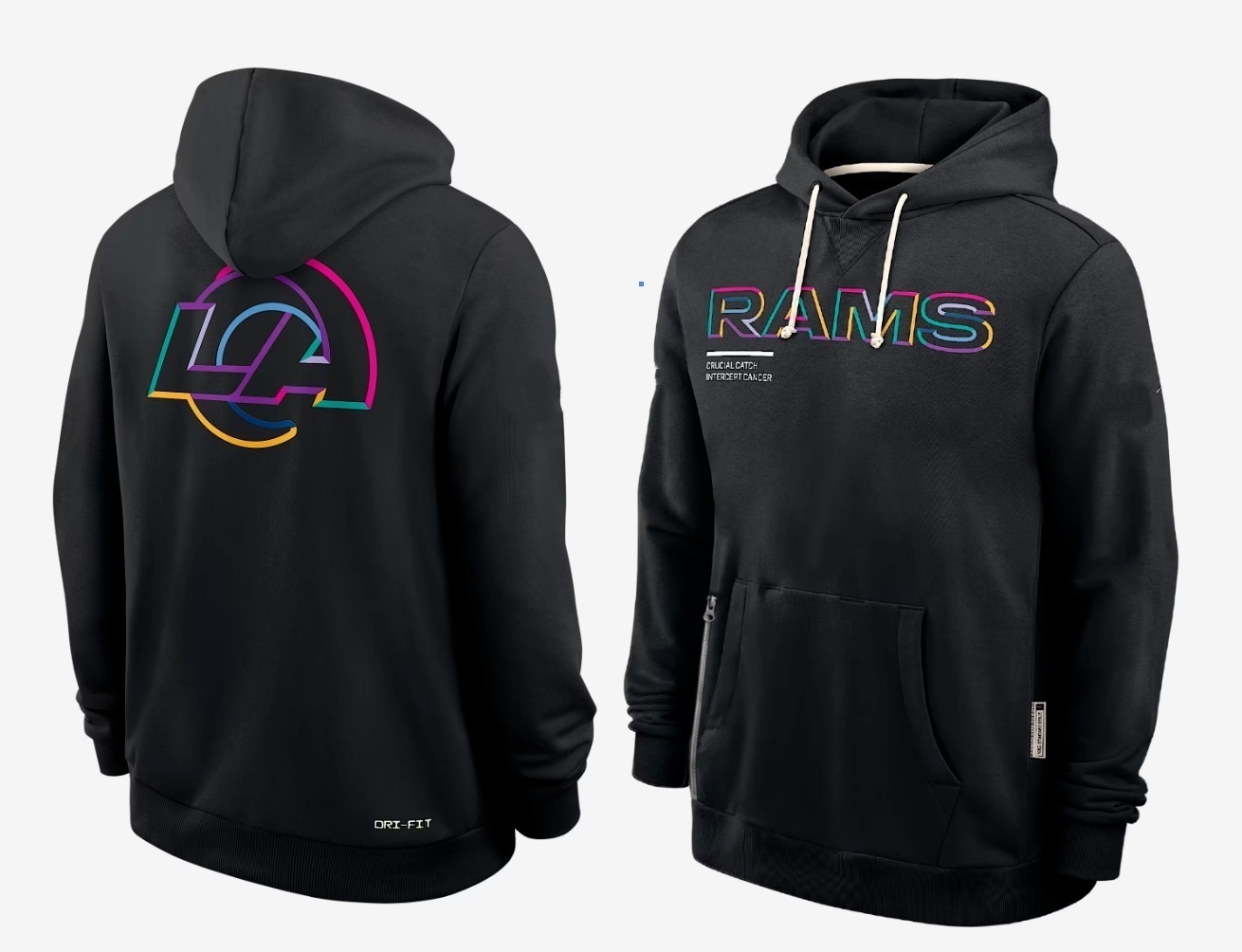 Los  Angeles Rams 2025  Salute to Service  Limited  Football Stitched hoodie Jersey