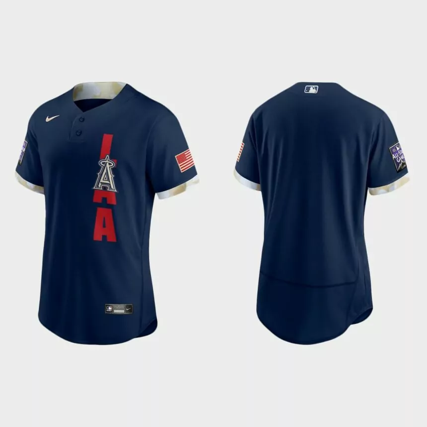 Los Angeles Angels 2021 MLB All-Star Game Authentic Jersey – Navy