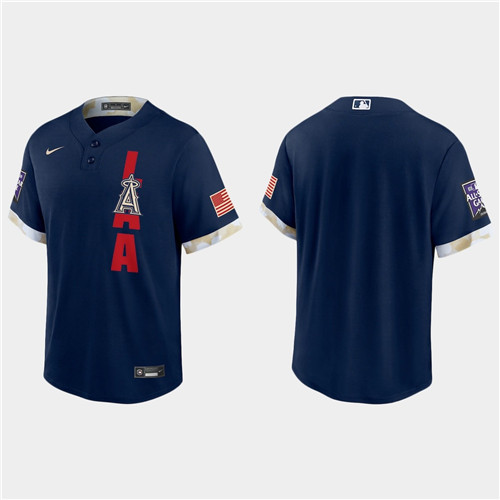 Los Angeles Angels 2021 Mlb All Star Game Fan's Version Navy Jersey