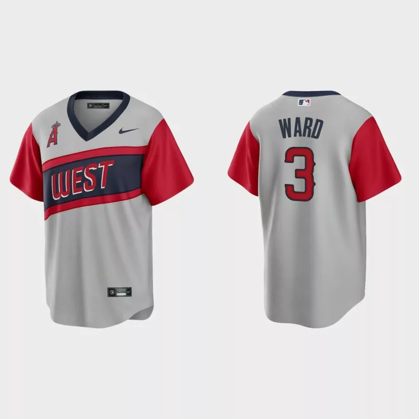 Los Angeles Angels Taylor Ward 2021 Little League Classic Road Replica Jersey – Gray