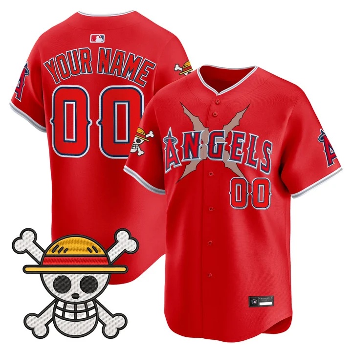Los Angeles Angels x One Piece Vapor Premier Limited Custom Jersey