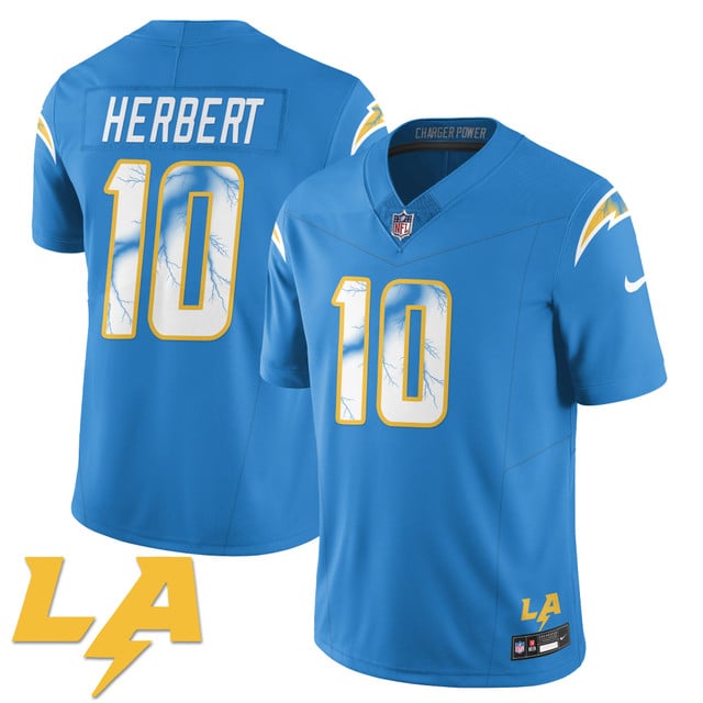 Los Angeles Chargers Rivarly Concept Jersey #10 Justin Herbert