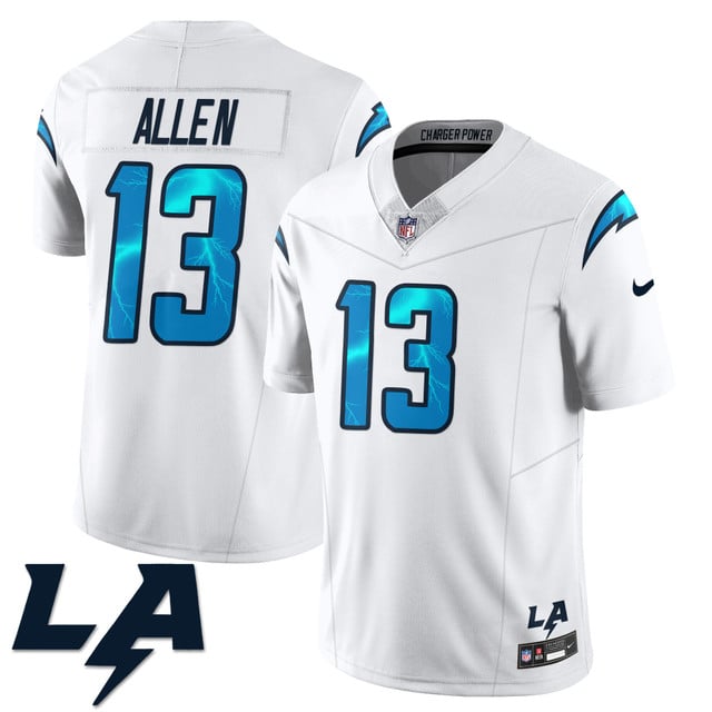 Los Angeles Chargers Rivarly Concept Jersey white #13 Keenan Allen