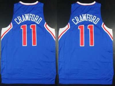 Los Angeles Clippers #11 Jamal Crawford Blue Revolution 30 Swingman NBA Jerseys