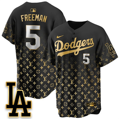 Los Angeles Dodgers Luxury Jersey #5 Freddie Freeman