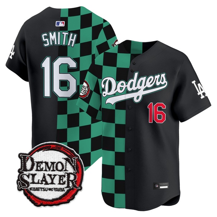 Los Angeles Dodgers x Demon Slayer Vapor Premier Limited Jersey #16 WILL SMITH