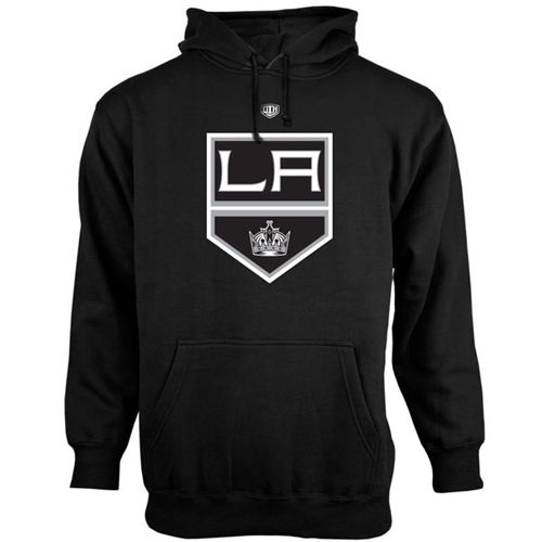 Los Angeles Kings Old Time Hockey Big Logo with Crest Pullover