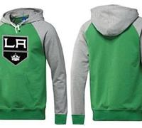Los Angeles Kings Pullover Hoodie Green & Grey