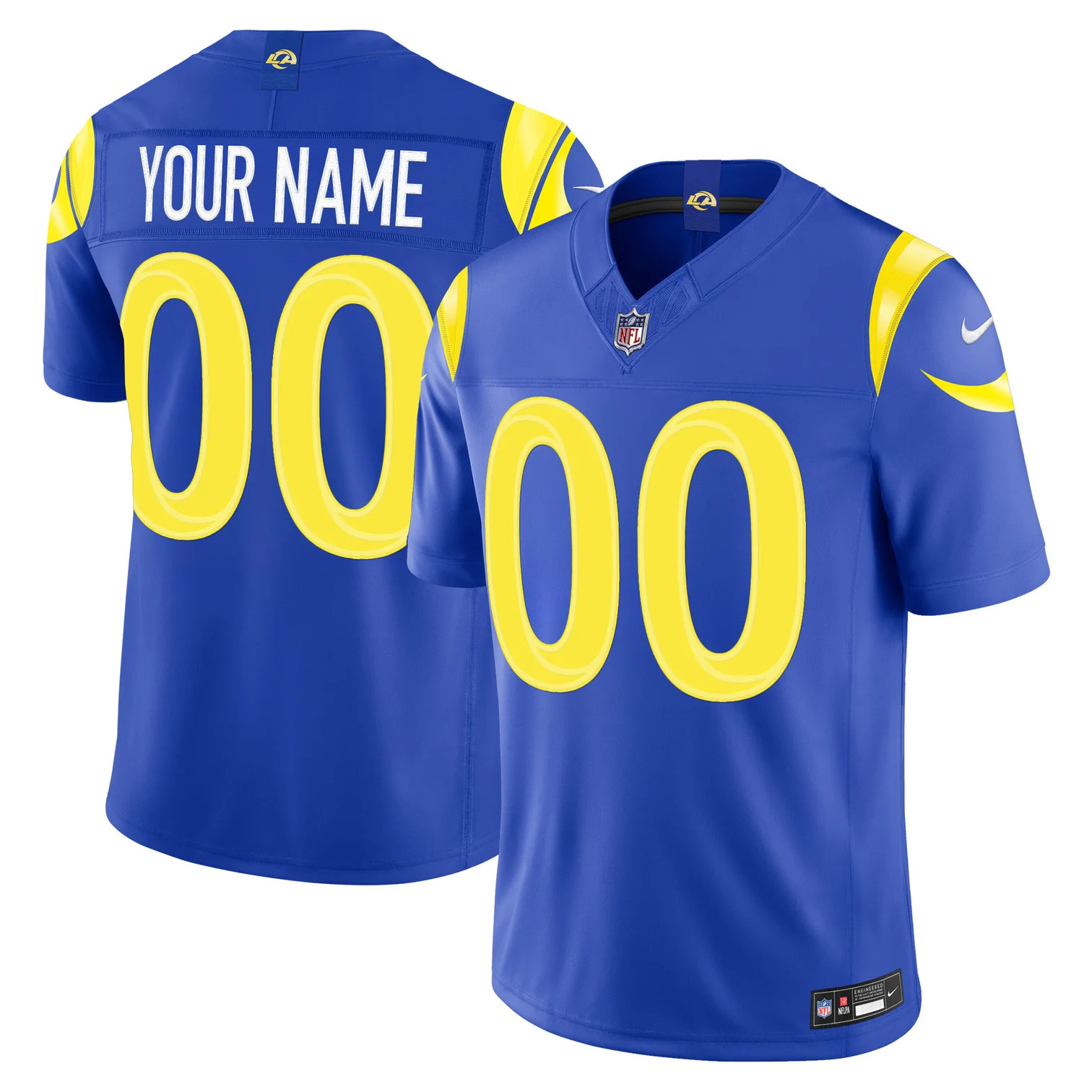 Los Angeles Rams 2026 Vapor Limited Custom Jersey 