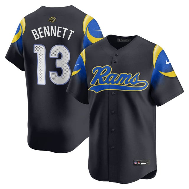 Los Angeles Rams Rivalry Series Baseball Jersey #13 Stetson Bennett