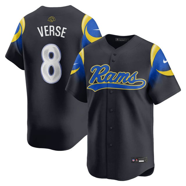 Los Angeles Rams Rivalry Series Baseball Jersey #8 Jared Verse