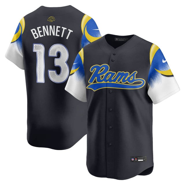 Los Angeles Rams Rivalry Series Baseball Jersey alternate #13 Stetson Bennett