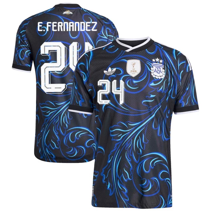 MEN'S ARGENTINA 2026 NATIONAL TEAM JERSEY AWAY#24 ENZO FERNANDEZ