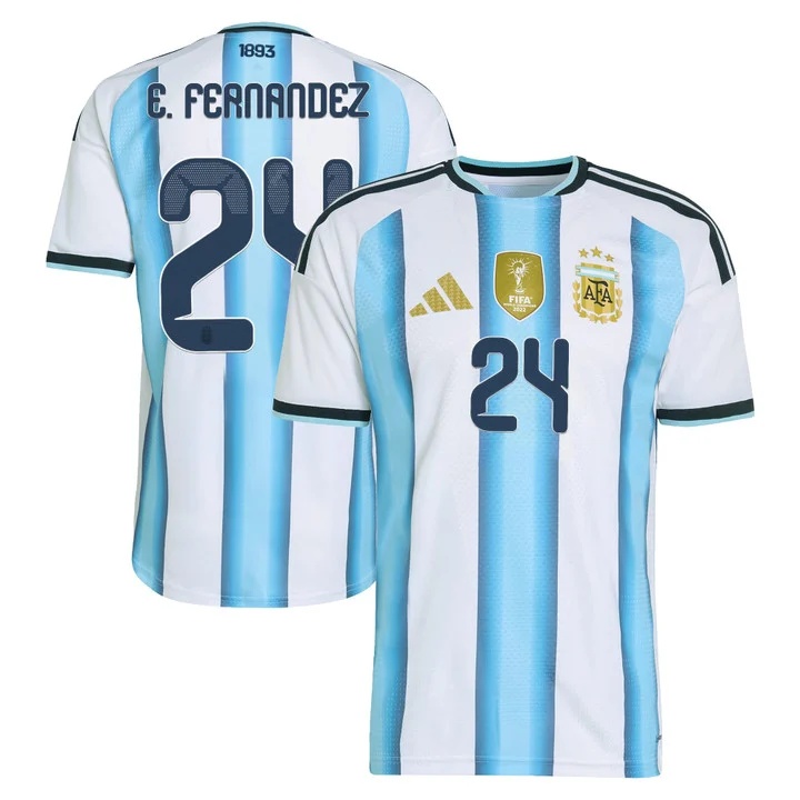 MEN'S ARGENTINA 2026 NATIONAL TEAM JERSEY HOME#24 ENZO FERNANDEZ