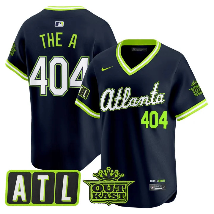 MEN'S ATLANTA BRAVES 2026 CITY CONNECT X OUTKAST VAPOR PREMIER LIMITED JERSEY ATLIEN#404 THE A