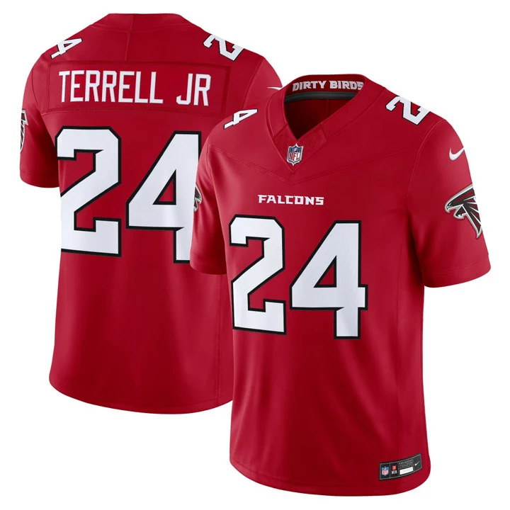 MEN'S ATLANTA FALCONS 2026 VAPOR LIMITED JERSEY RED#24 A.J. TERRELL