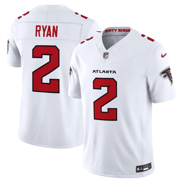 MEN'S ATLANTA FALCONS 2026 VAPOR LIMITED JERSEY WHITE#2 MATT RYAN