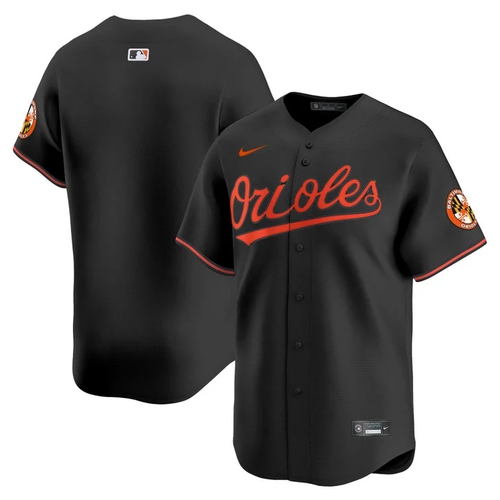 MEN'S BALTIMORE ORIOLES 2026 VAPOR PREMIER LIMITED JERSEY BLACK BLANK