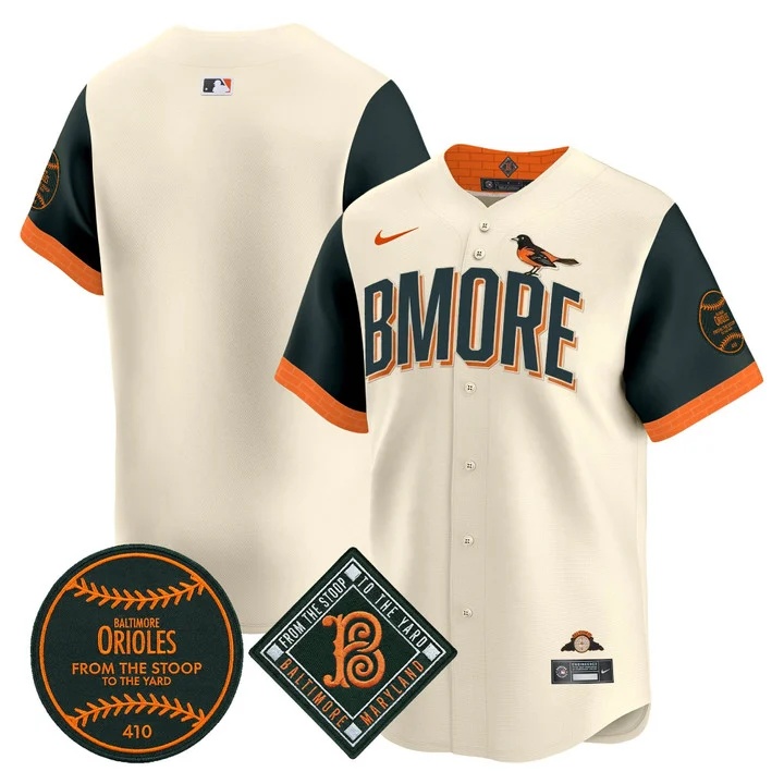 MEN'S BALTIMORE ORIOLES 2026 VAPOR PREMIER LIMITED JERSEY CITY CONNECT BLANK